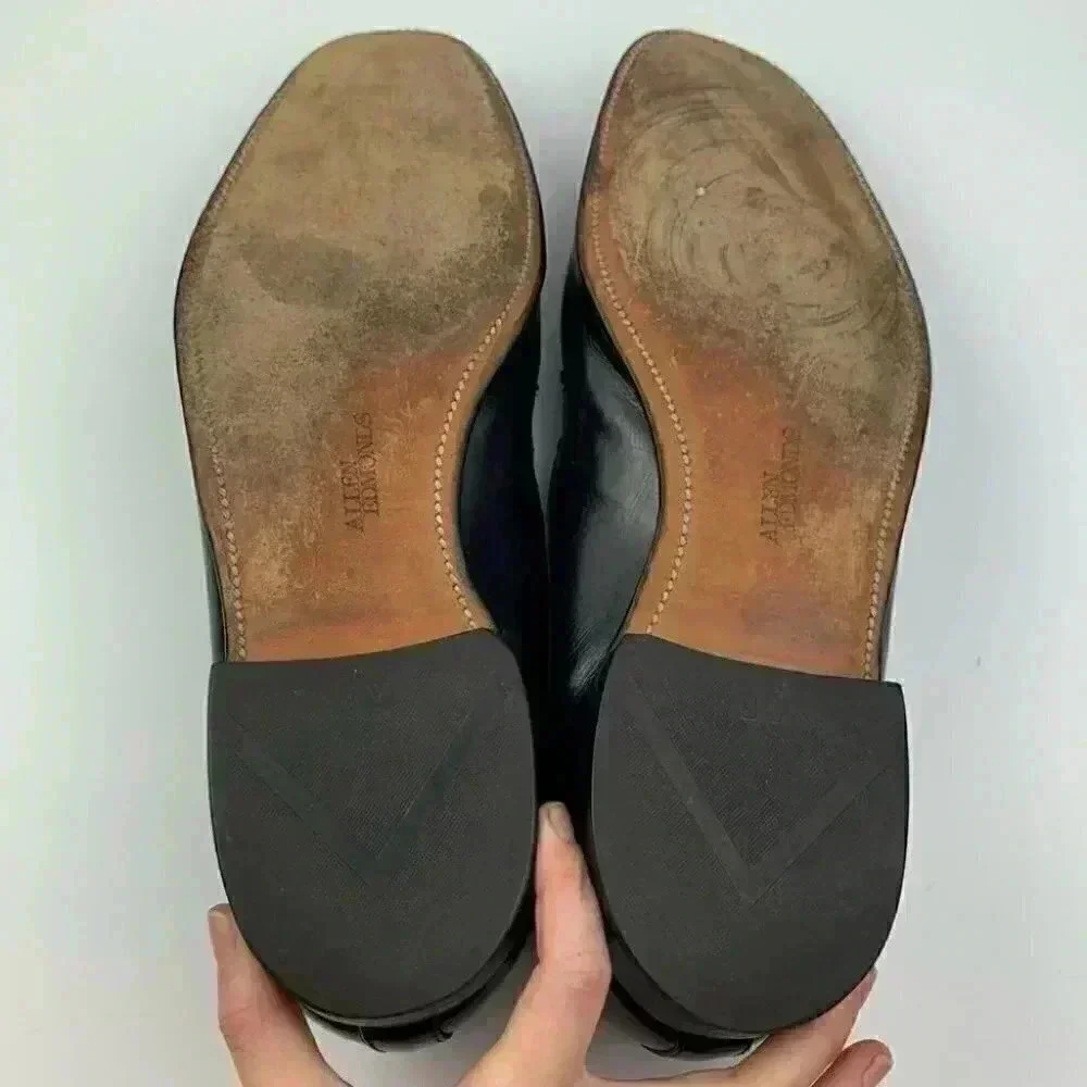 Allen Edmonds Mens Menton size 12 AA black Leather